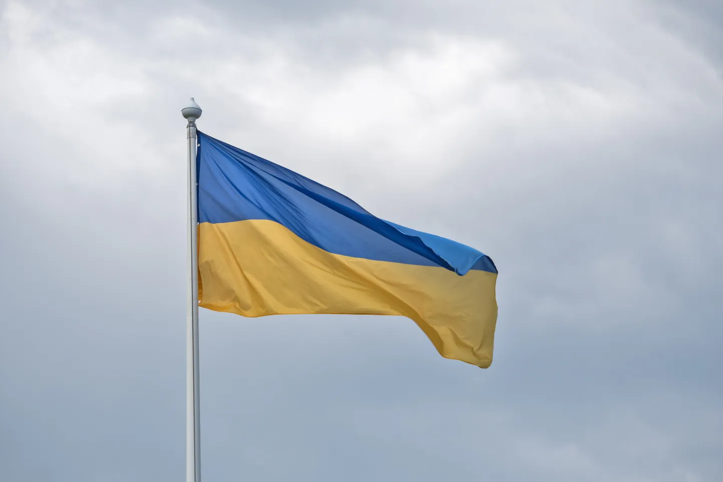 Флаг Украины. Иллюстративное фото.