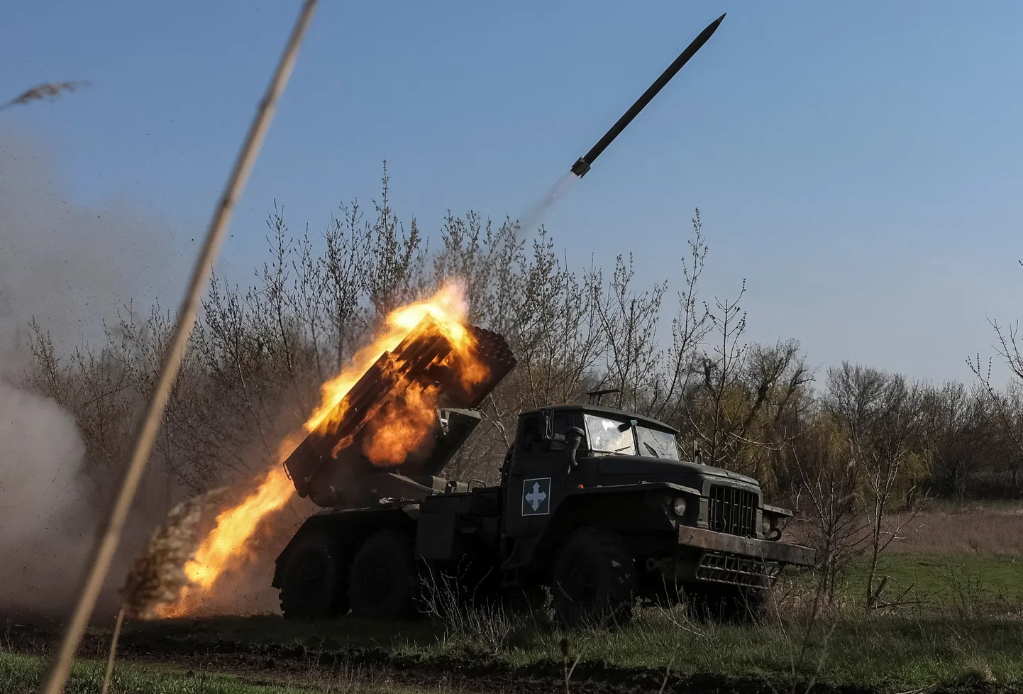 Украинские военные.