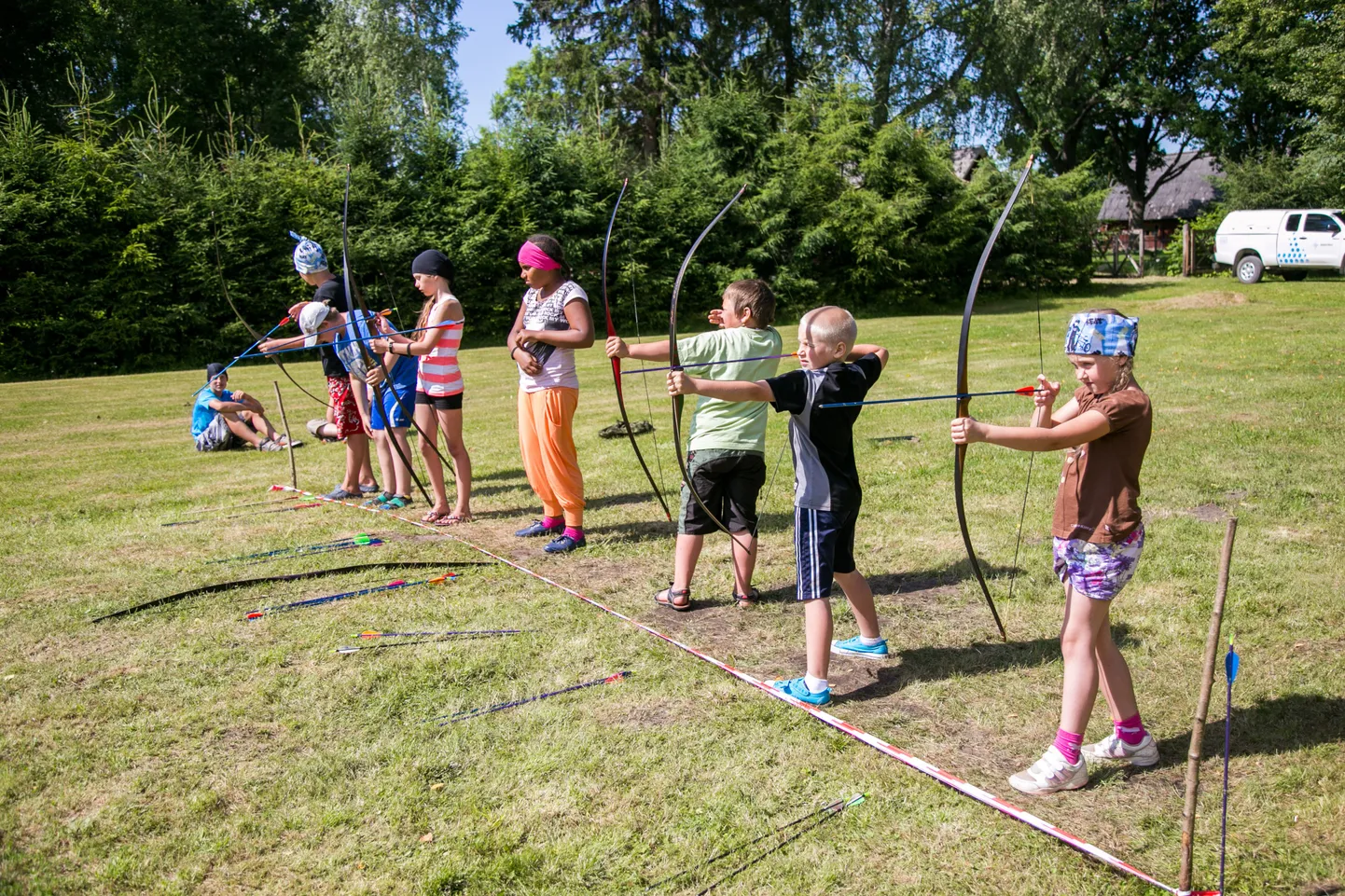 Noorkotkad ja kodutütred mullu Järvamaal.