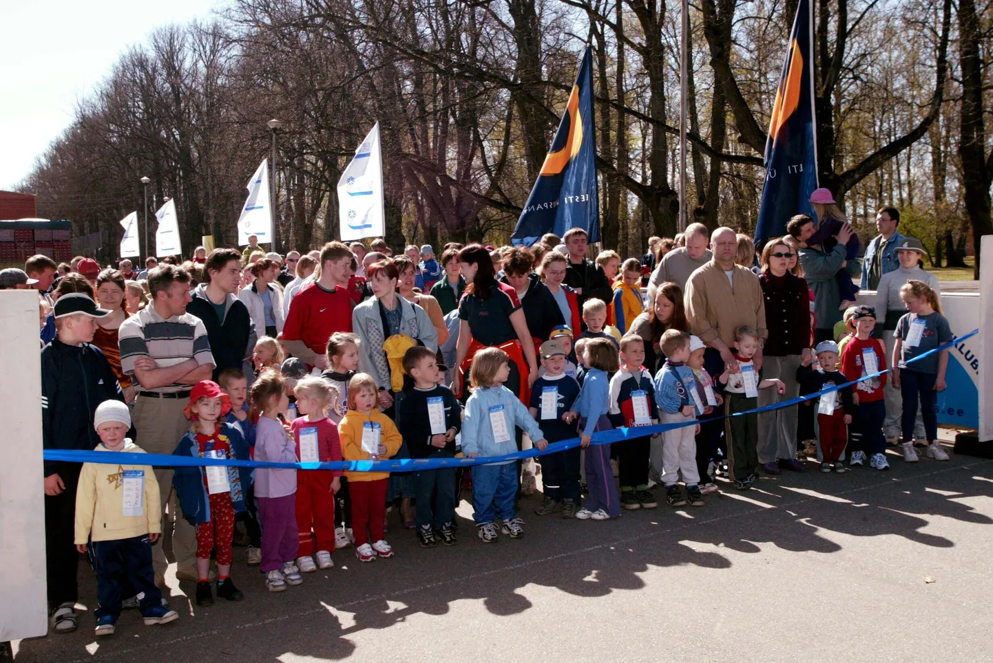 Lastejooksudest osavõtt on Tartu jooksumaratonil olnud alarti väga aktiivne.