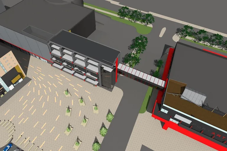 Ehitatavat hoonet Port Artur 2ga ühendav galerii sai linnavalitsuselt kinnituse.
