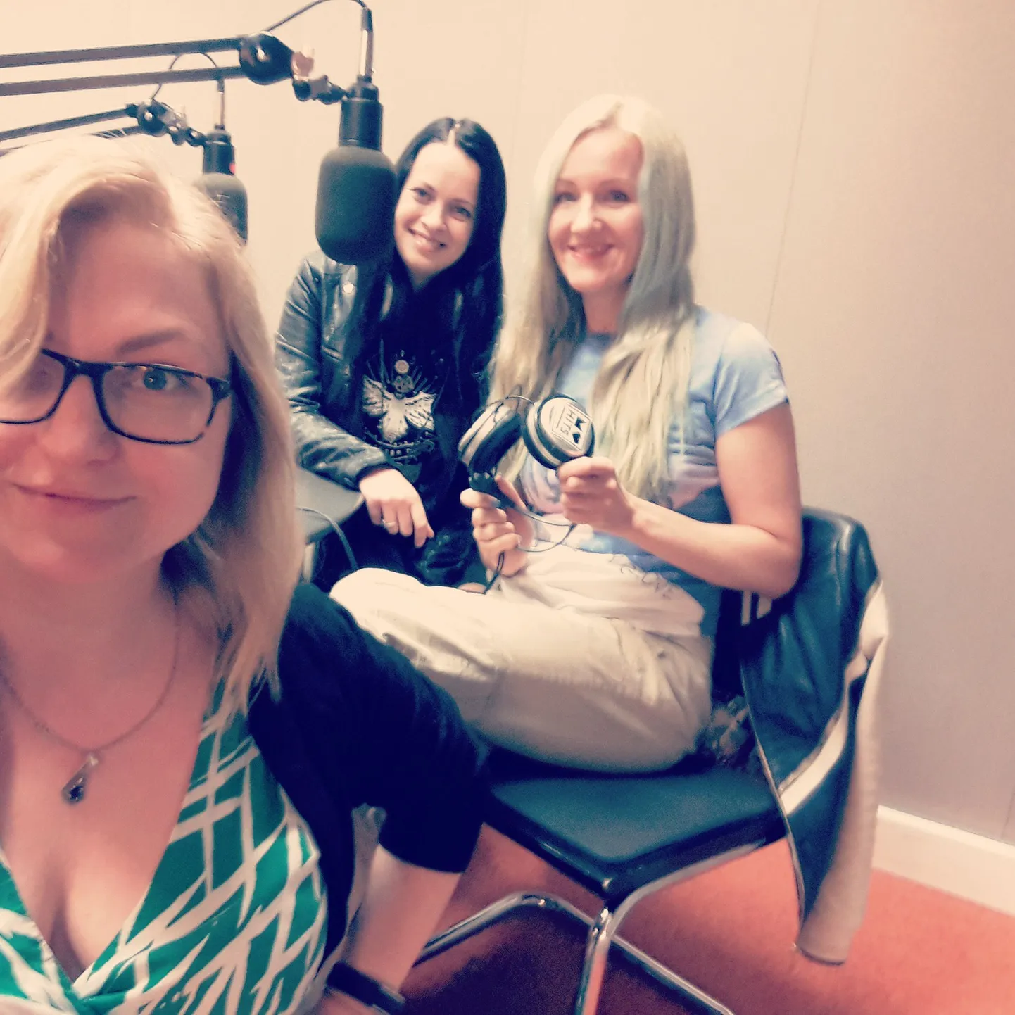 Dagmar Lamp, Heidi Ruul ja Kristina Herodes stuudios