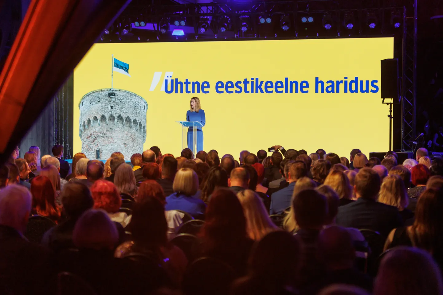 Reformierakond oli valimisnimekirja ja valimisprogrammi tutvustuseks rentinud Lennusadama.