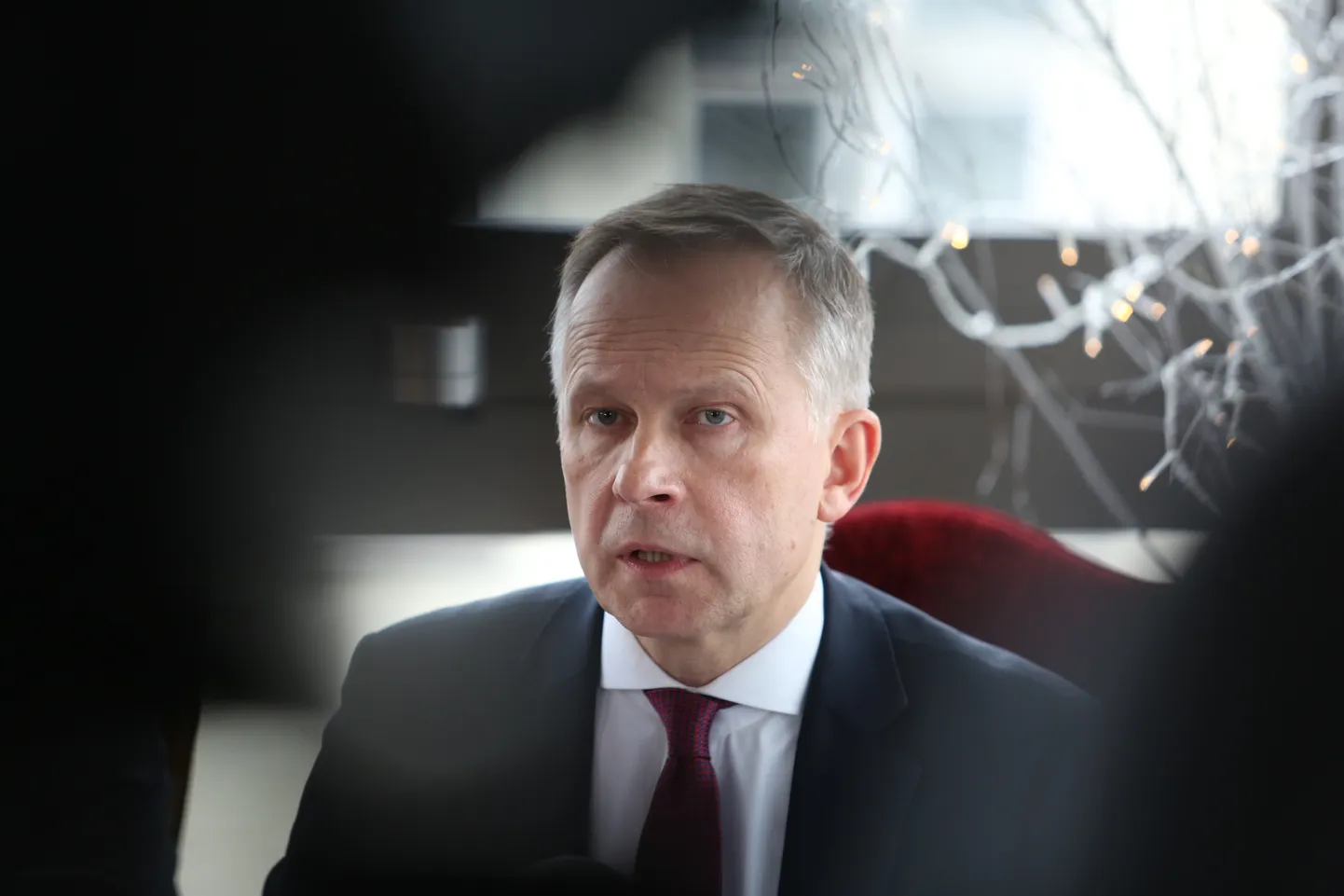 Latvijas Bankas prezidents Ilmārs Rimšēvičs.