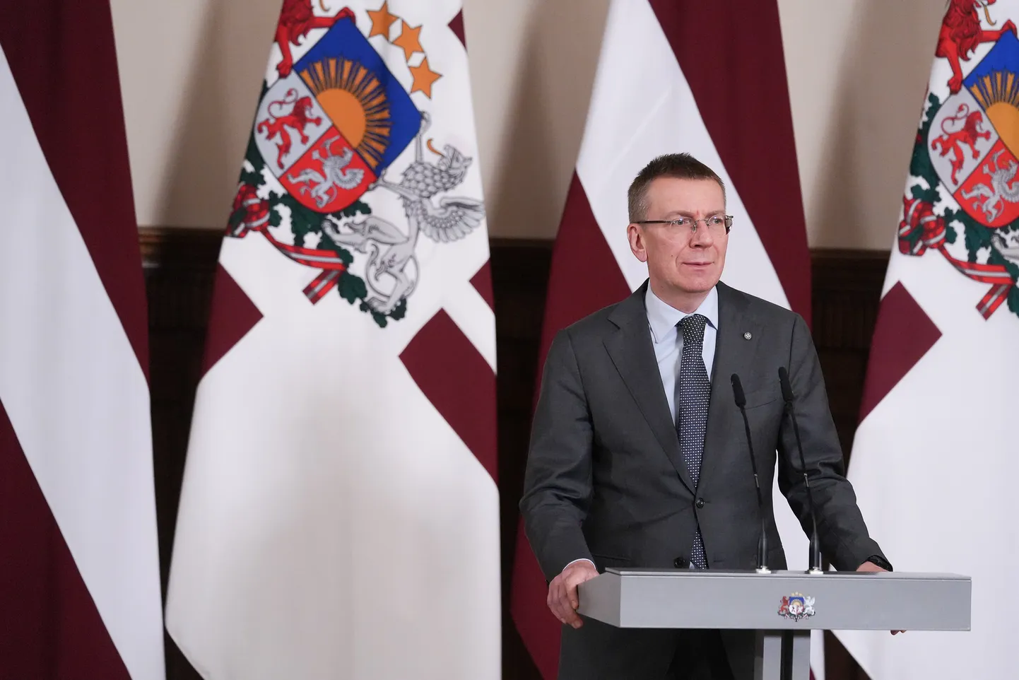 Valsts prezidents Edgars Rinkēvičs.