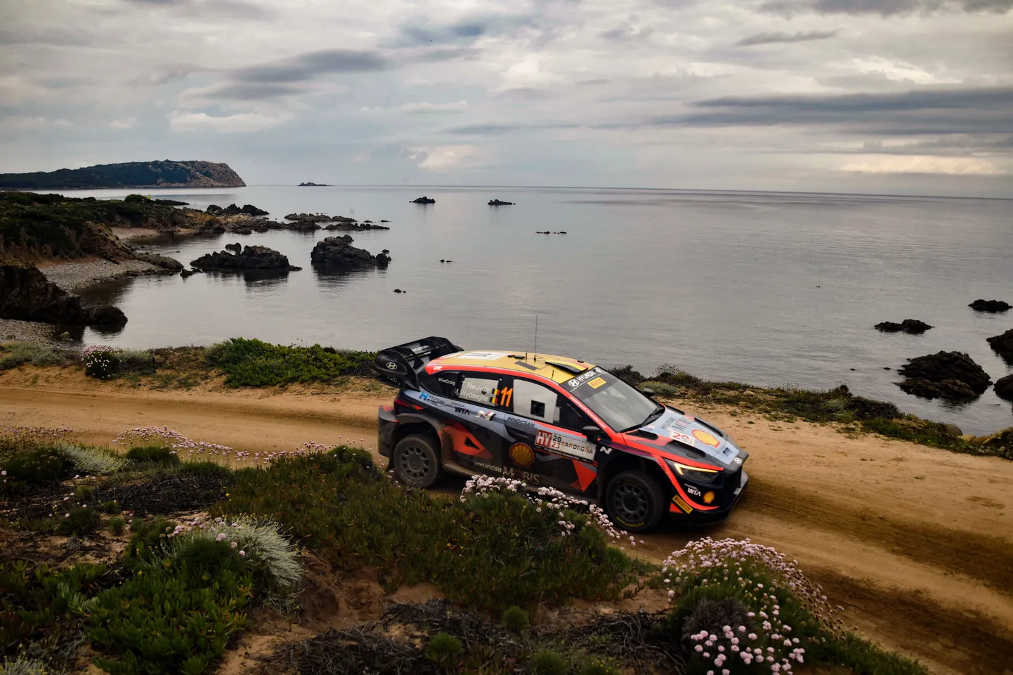 Thierry Neuville Sardiinia rallil.