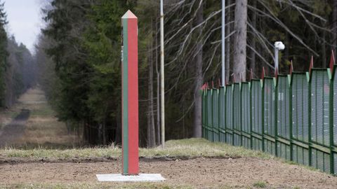 Baltkrievijas robežsargs īslaicīgi pārkāpis Lietuvas robežu