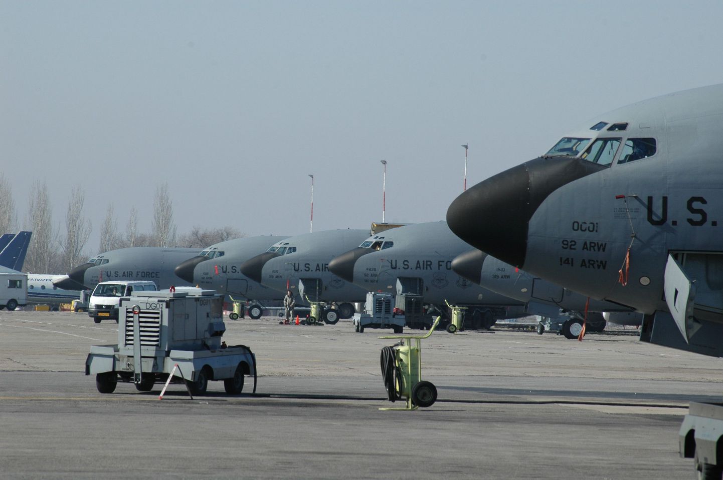 USA Gansi õhujõudude baas Manase lennuväljal Kõrgõzstanis.