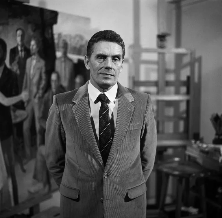 Maalikunstnik Olev Subbi. FOTO: Kaader Filmist