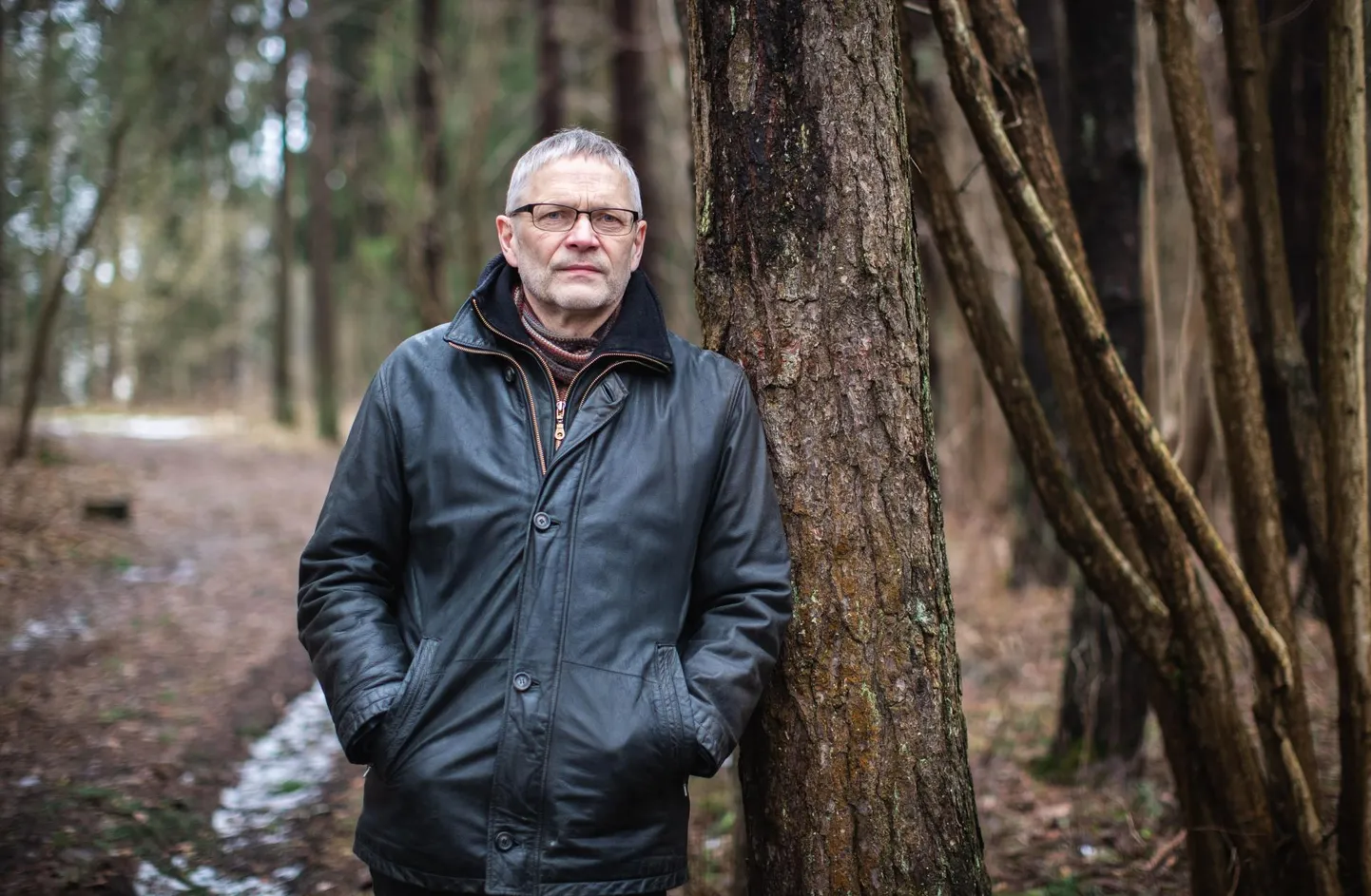 Tiit Maran eile Tallinna Loomaaias. Sealsed naaritsad on hetkel väga ranges karantiinis ja nende juurde minemise välistas ta kohe.