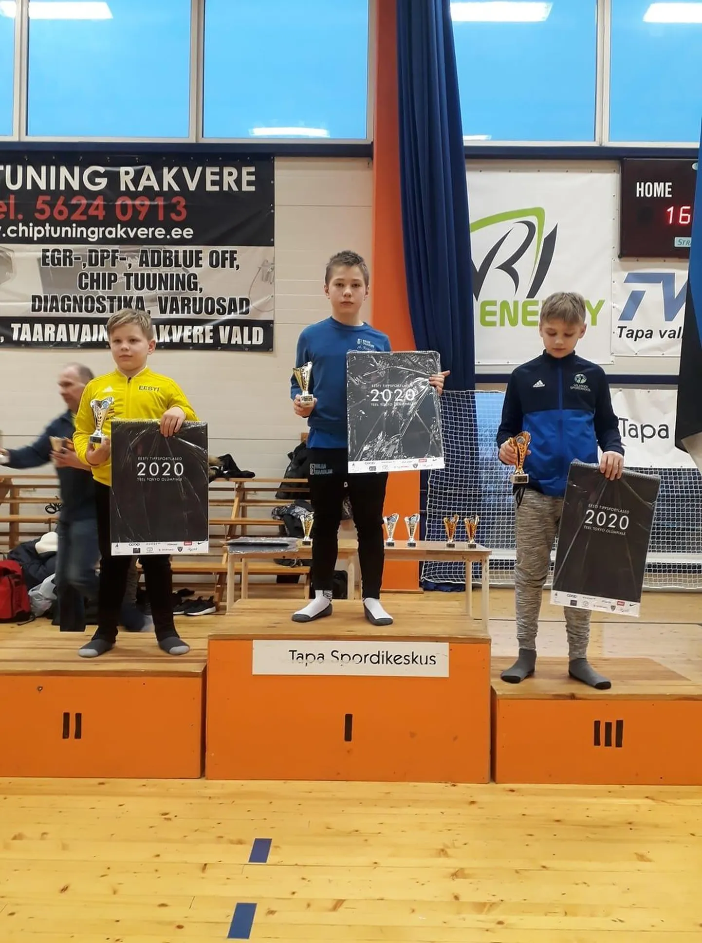 Venno Põrk tõusis poodiumi kõrgeimale astmele ka Tapal.