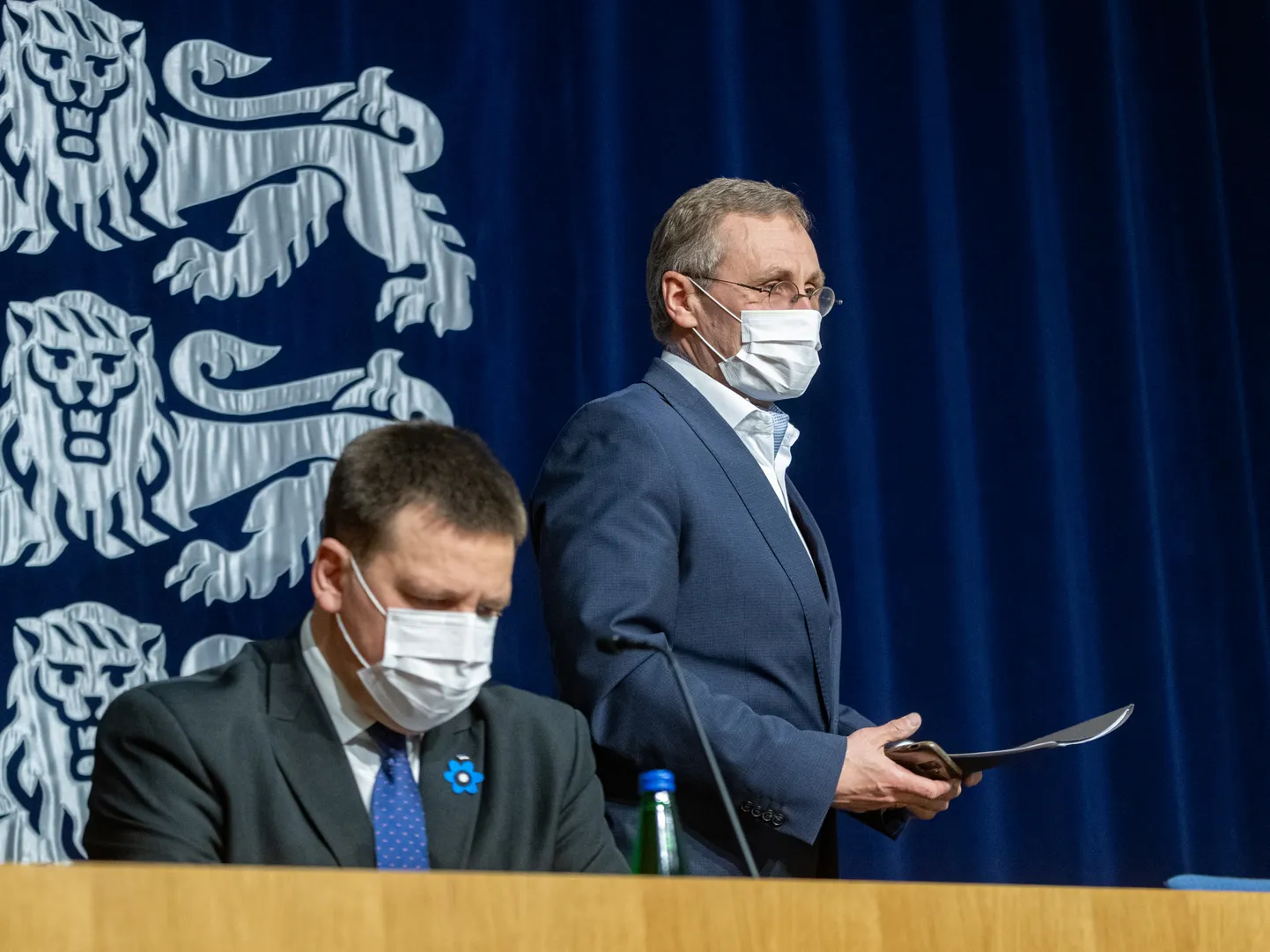 Peaminster Jüri Ratas ja kultuuriminister Tõnis Lukas.