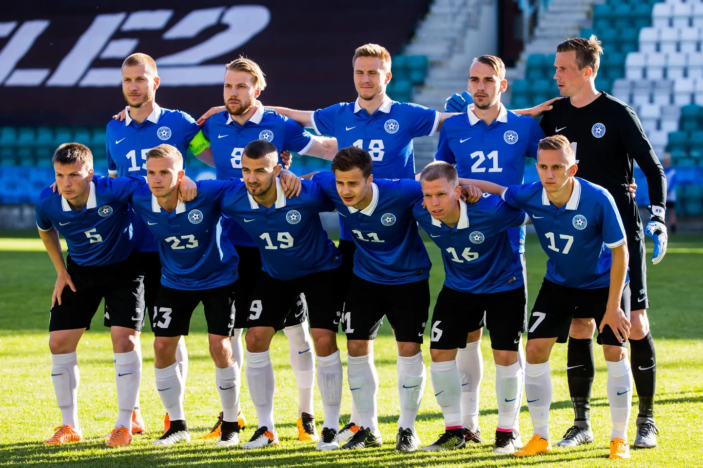 Eesti jalgpallikoondis.