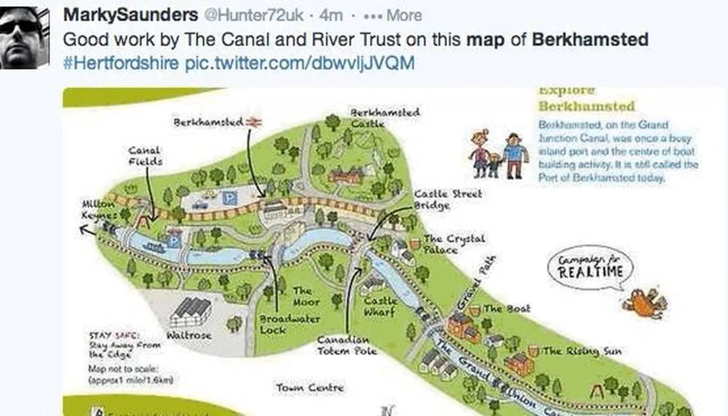 Berkhamstedi linnakaart