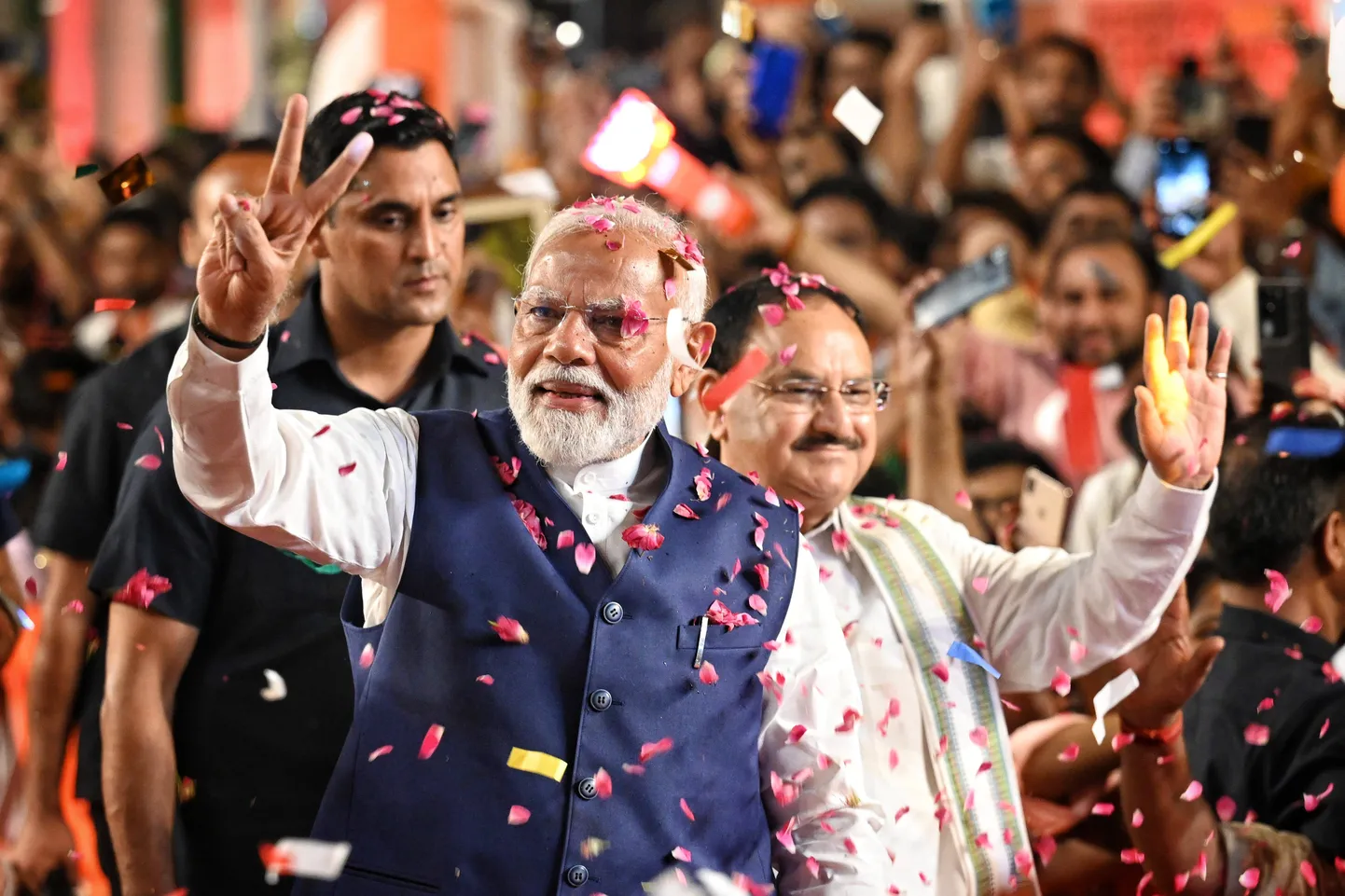 Narendra Modi 4. juunil 2024 Delhis.