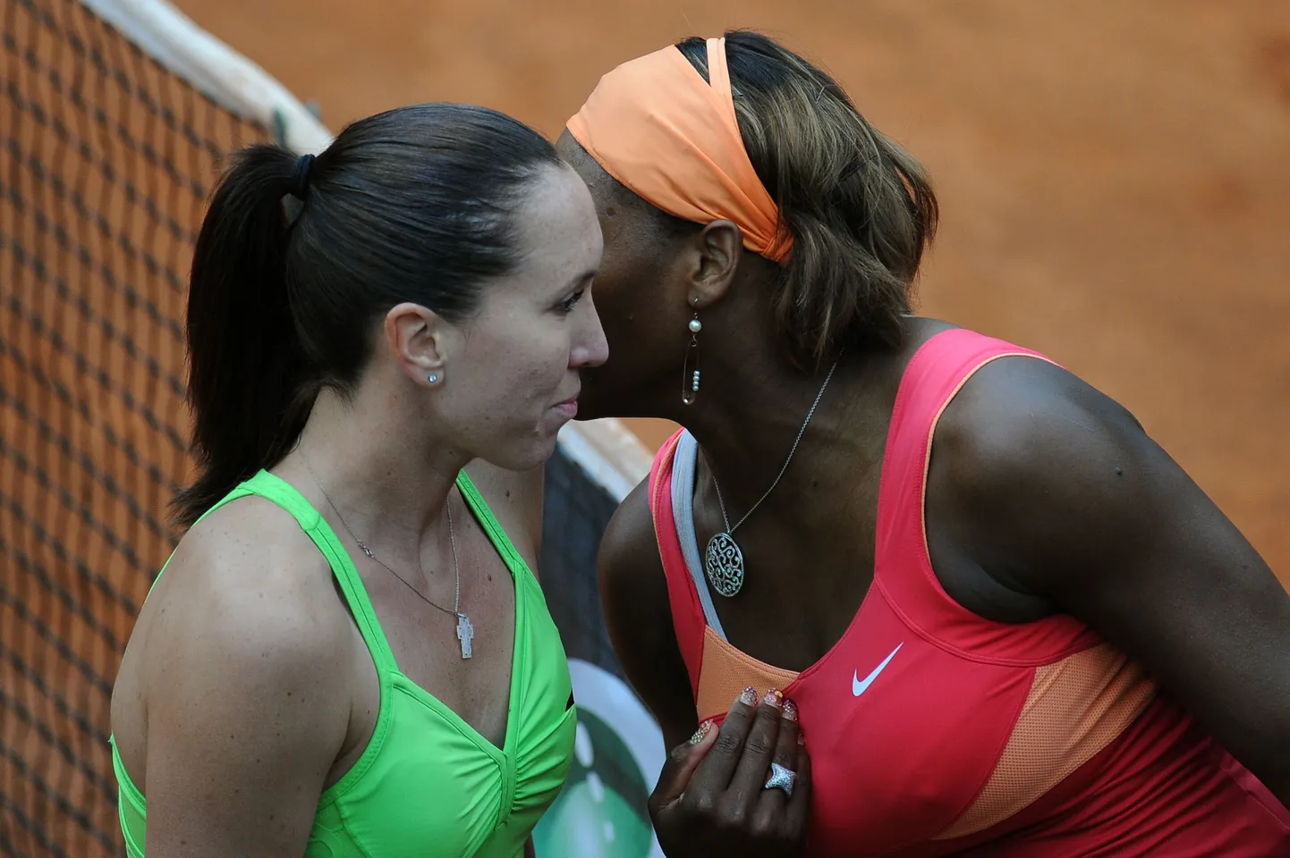 Serena Williams ja Jelena Jankovic.