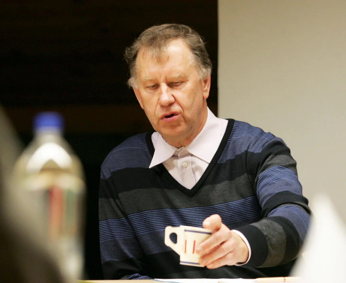 Vello Tafenau Vinni vallavolikogu istungil 2013. aastal.