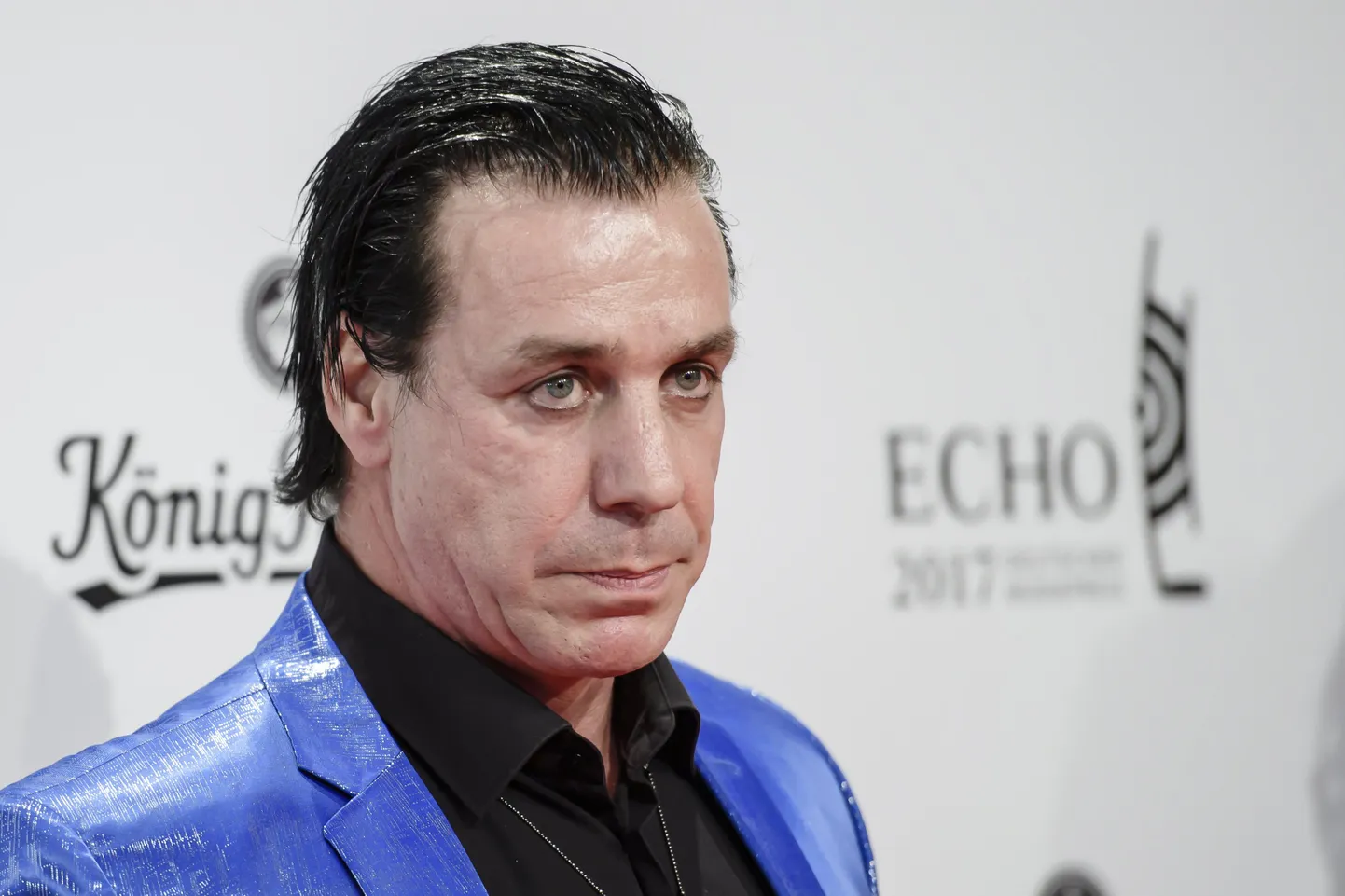 Vācu rokgrupas "Rammstein" solists Tils Lindemans