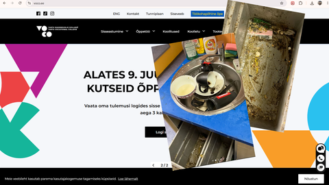 ŠOKEERIVAD FOTOD ⟩ «Nagu sealaut!» Tartu VOCO õpilaskodust ringlevad kaadrid paljastavad ühika õudse pahupoole
