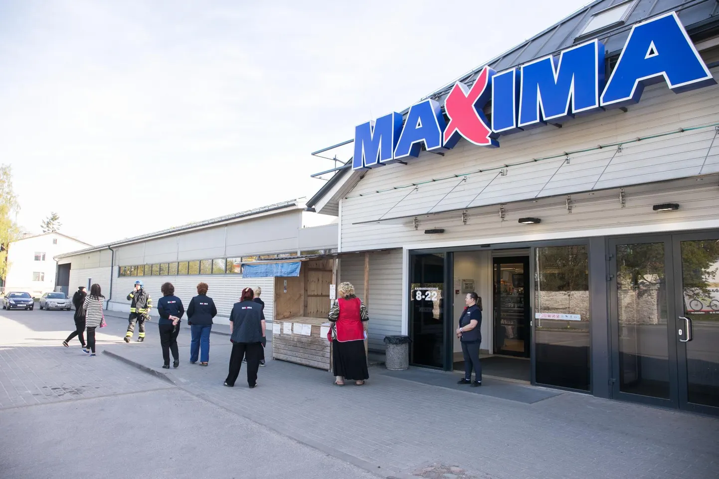 Rakvere Maxima kauplus.