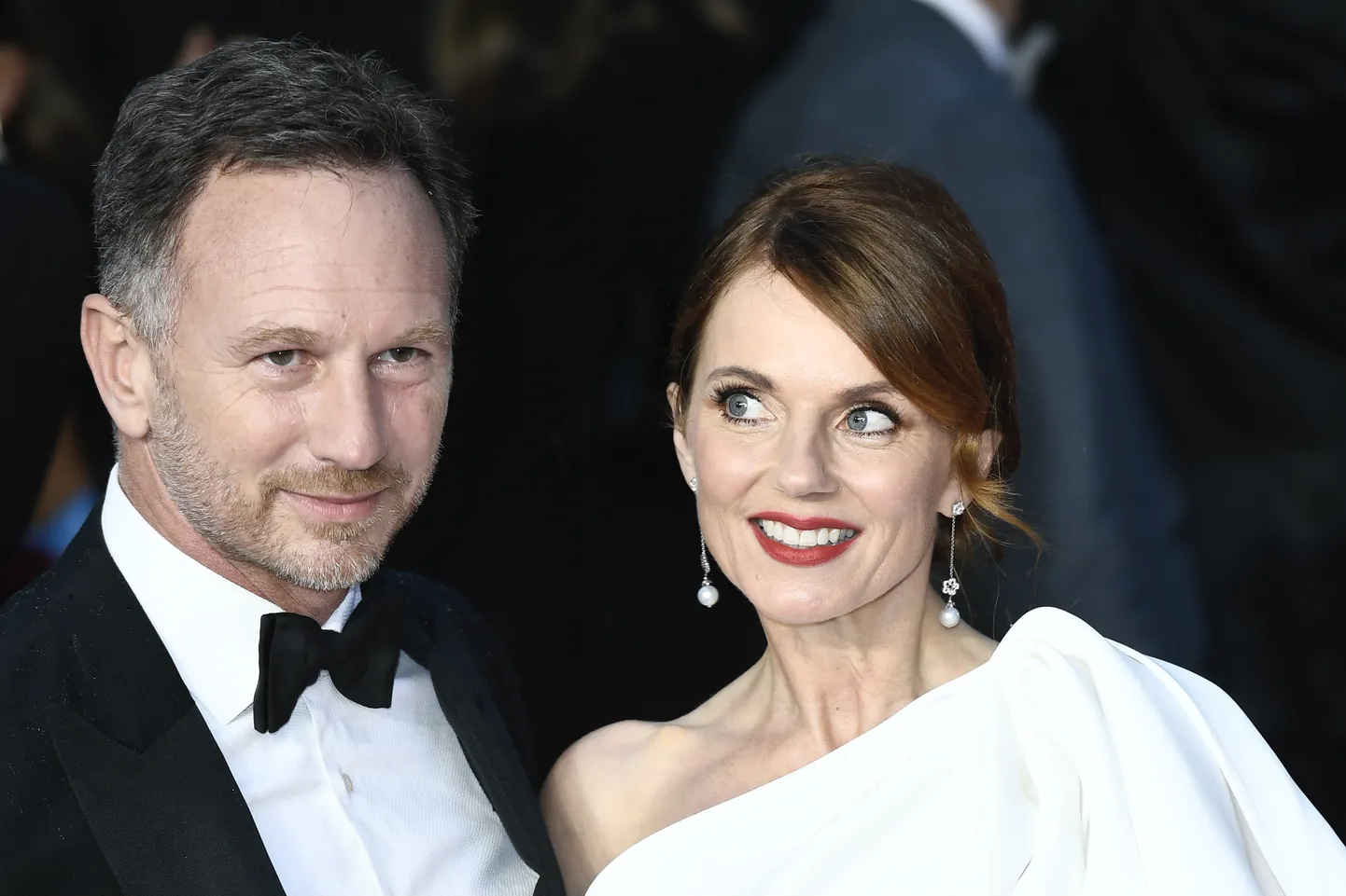 Christian Horner ja Geri Horner.