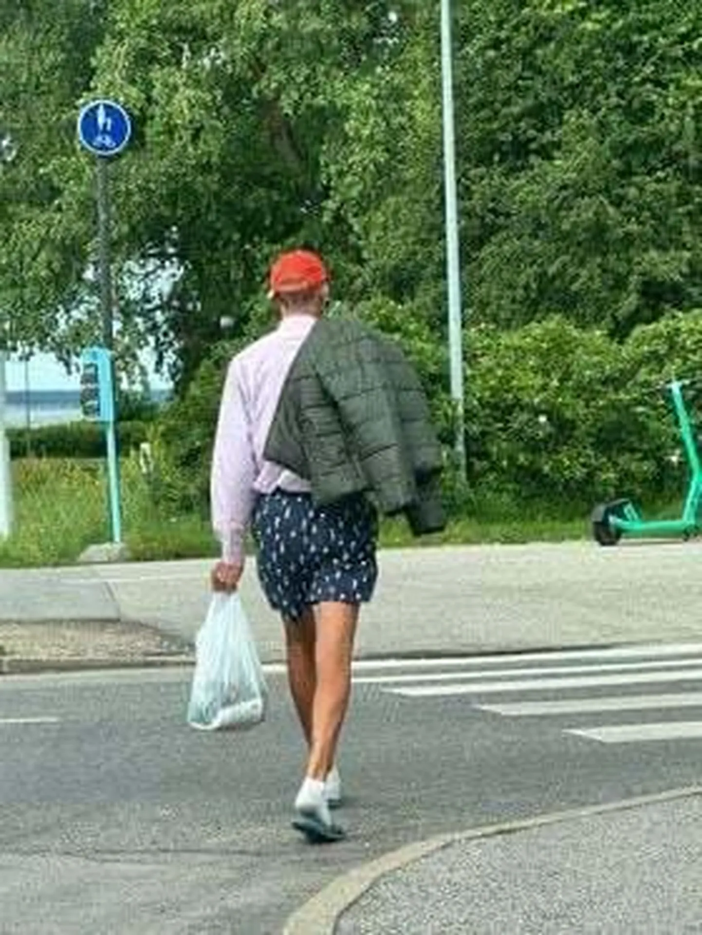 Eile märgati Märti Pärnu rannas.