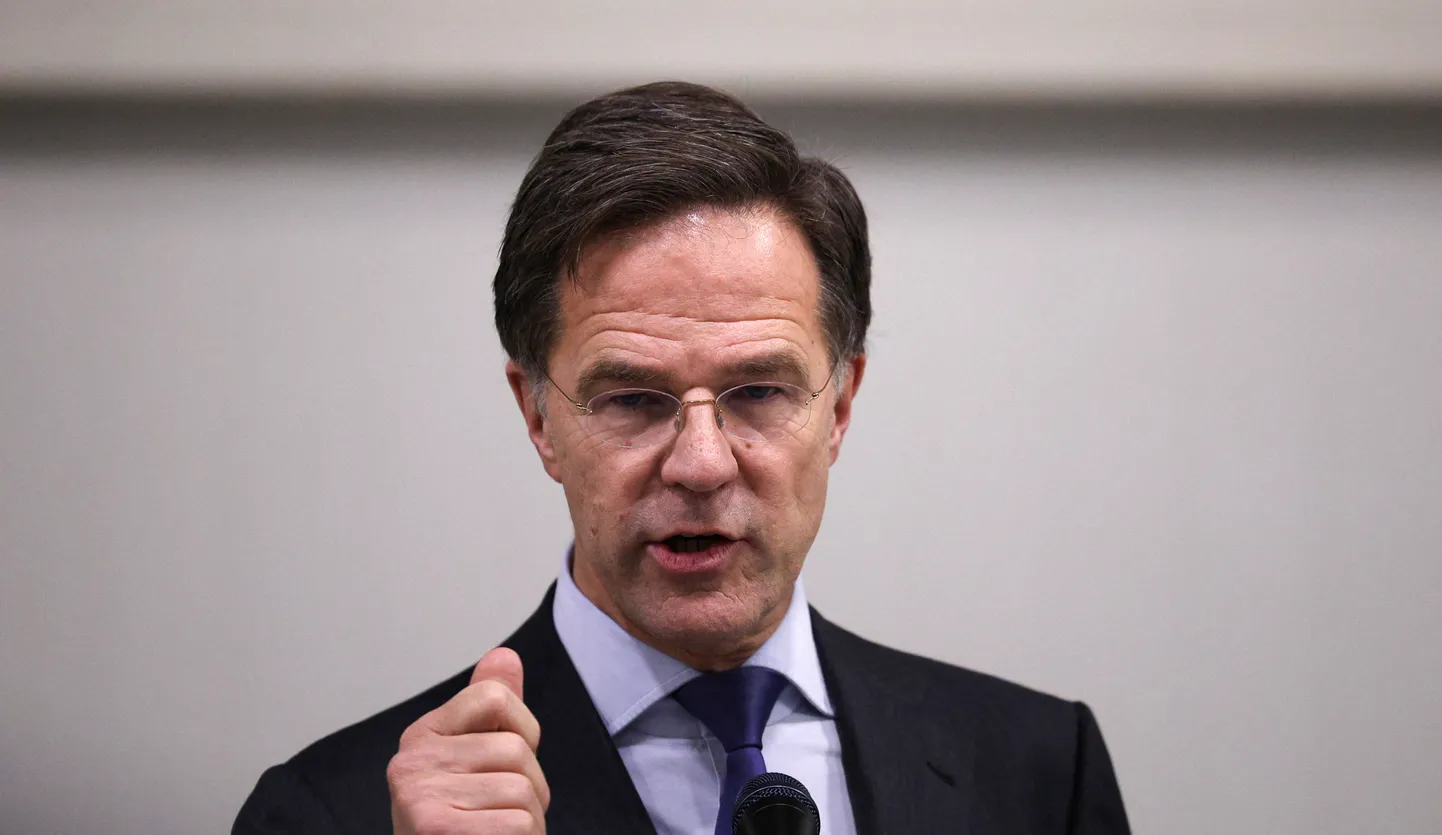 NATO peasekretär Mark Rutte.