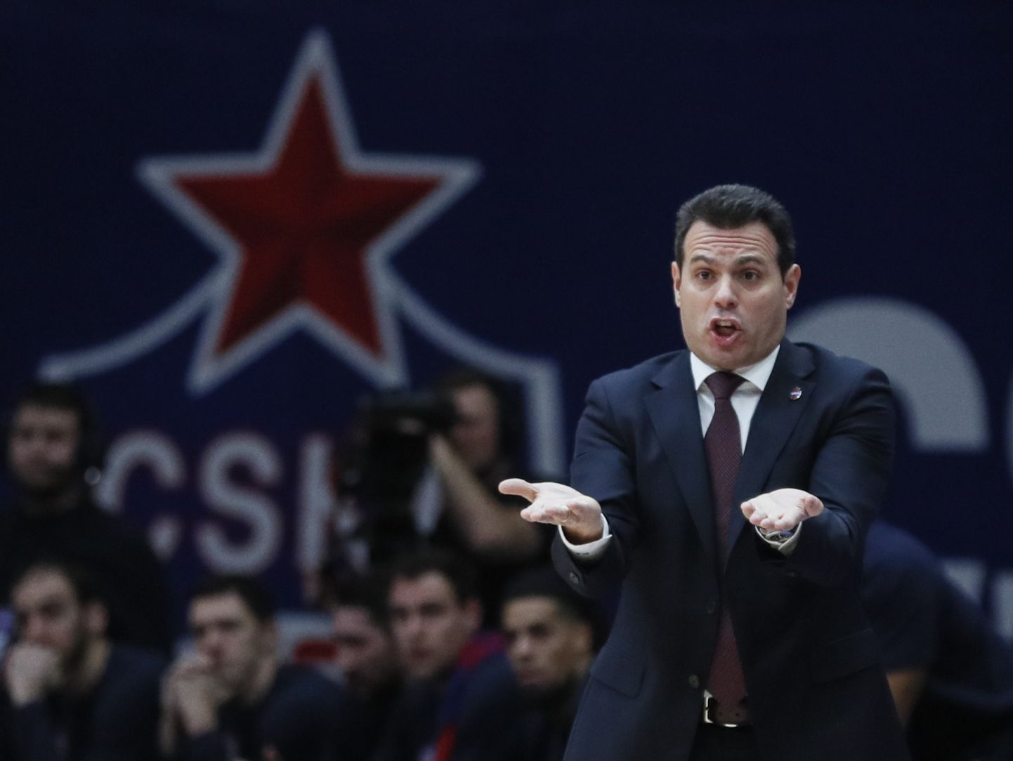 CSKA peatreener Dimitris Itoudis