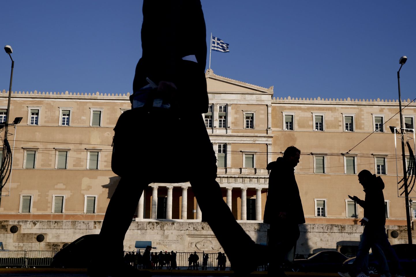 Kreeka parlament Ateenas.