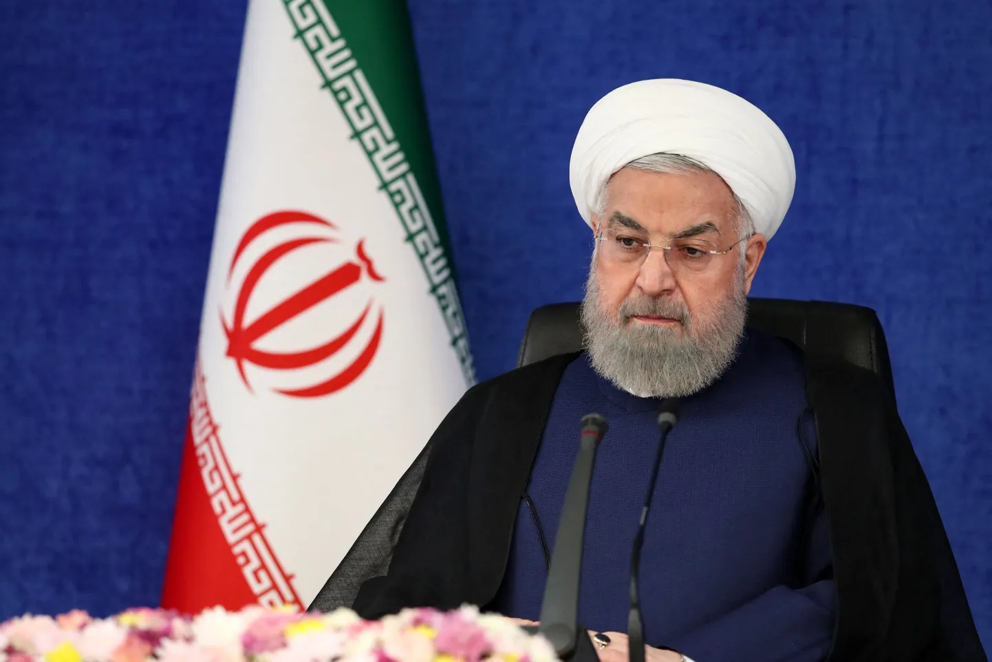 Iraani president Hassan Rouhani.