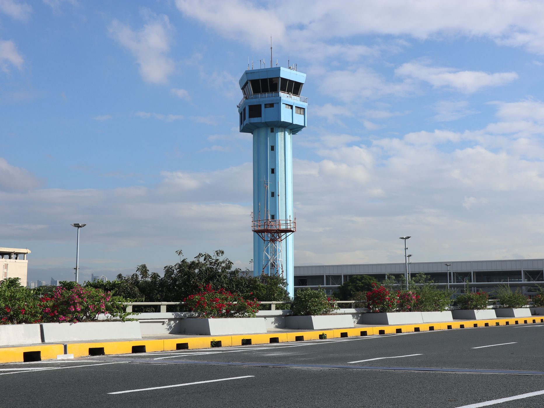 Manila rahvusvahelise lennujaama kontrolltorn.