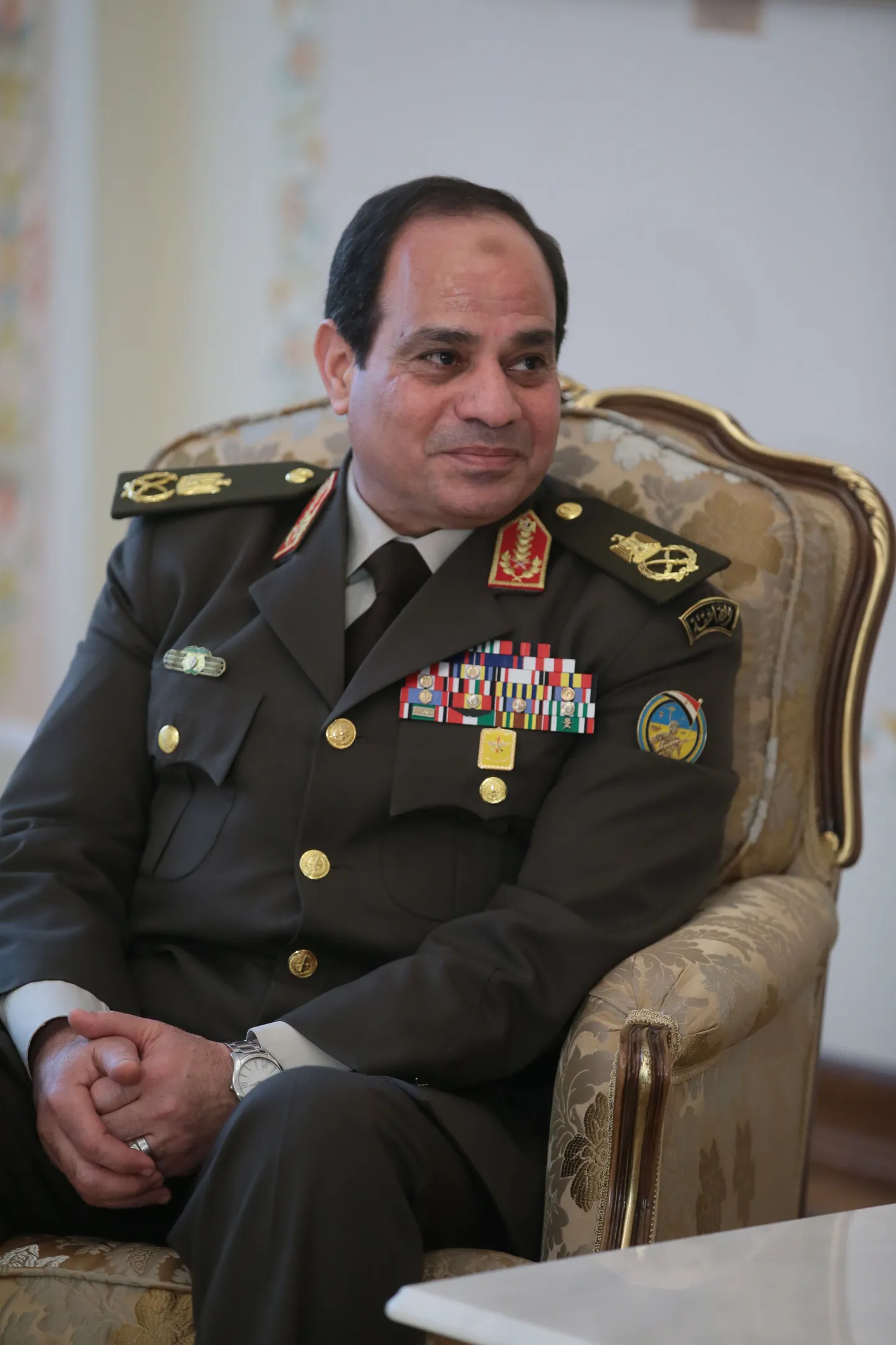 Egiptuse presidendivalimiste eeldatav võitja, Abd El-Fattah El-Sisi