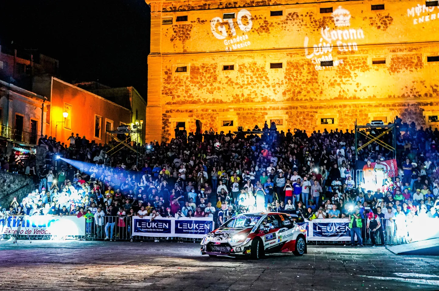 Elfyn Evans tänavusel Mehhiko rallil.