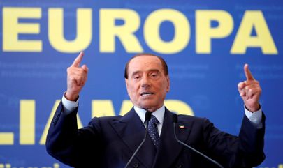 Silvio Berlusconi. Foto: REMO CASILLI/REUTERS/SCANPIX.