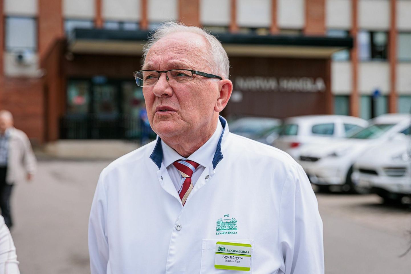 Narva haigla juhatuse esimees Ago Kõrgvee.