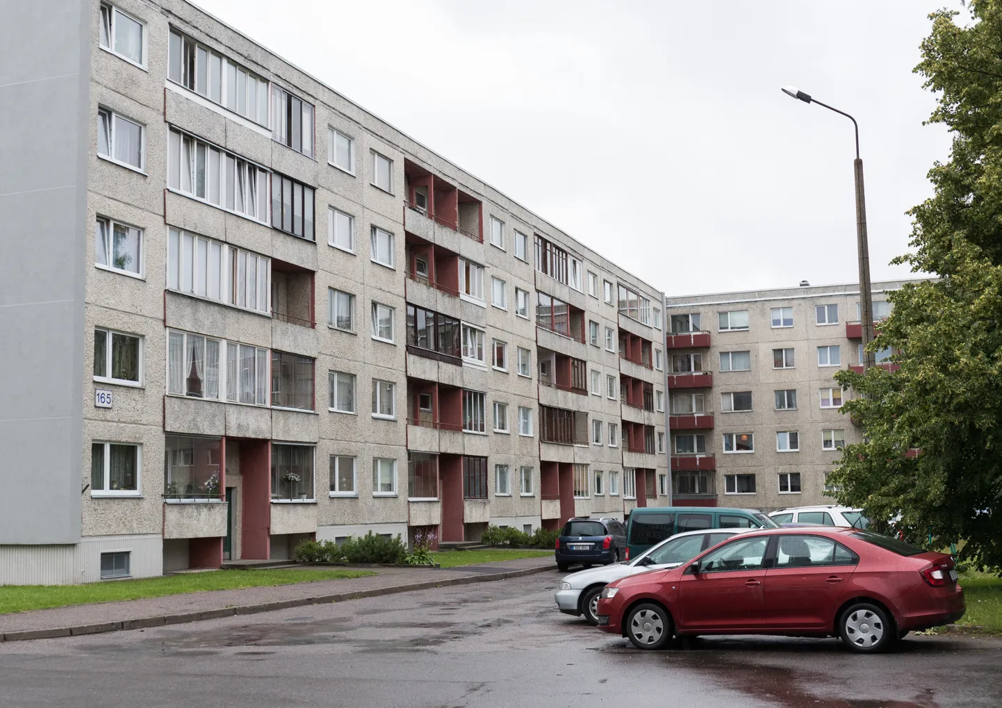 Paneelmaja Tallinnas.