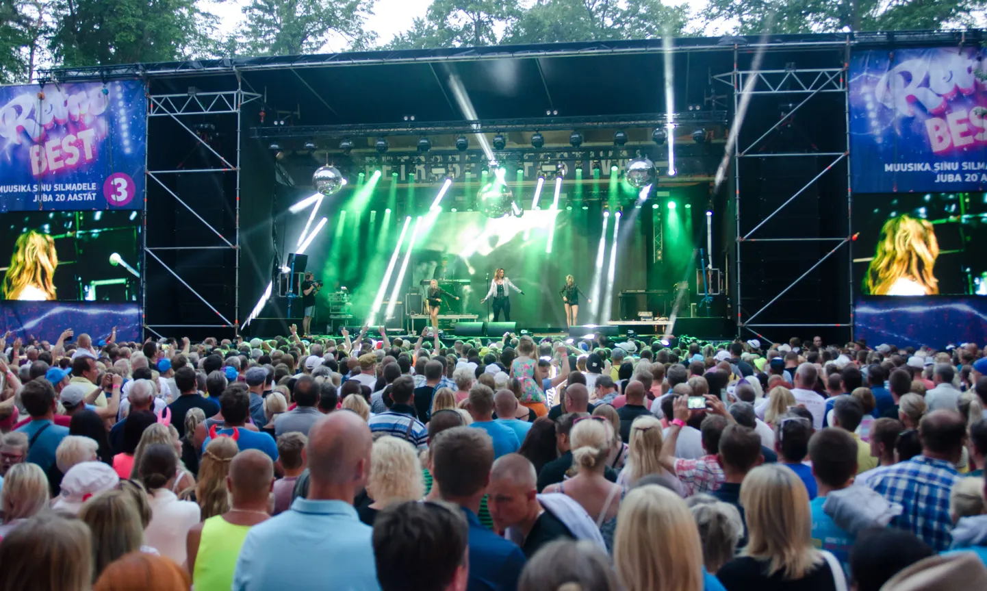 Retrobest meelitab ka sel aastal tuhandeid inimesi Pühajärve parki pidutsema.