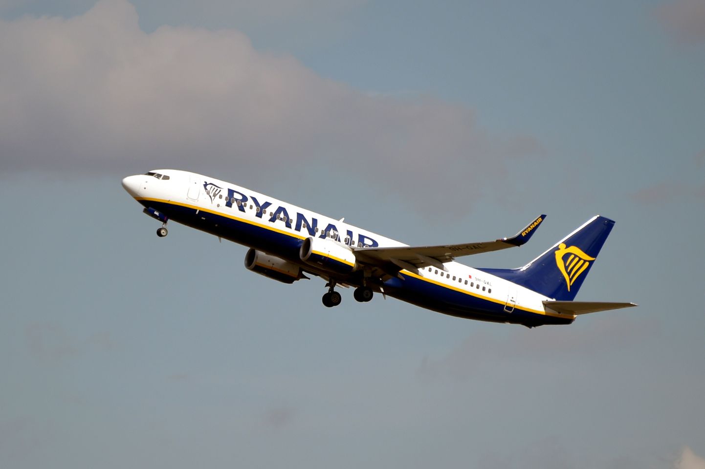 "Ryanair" lidmašīna. Ilustratīvs attēls.