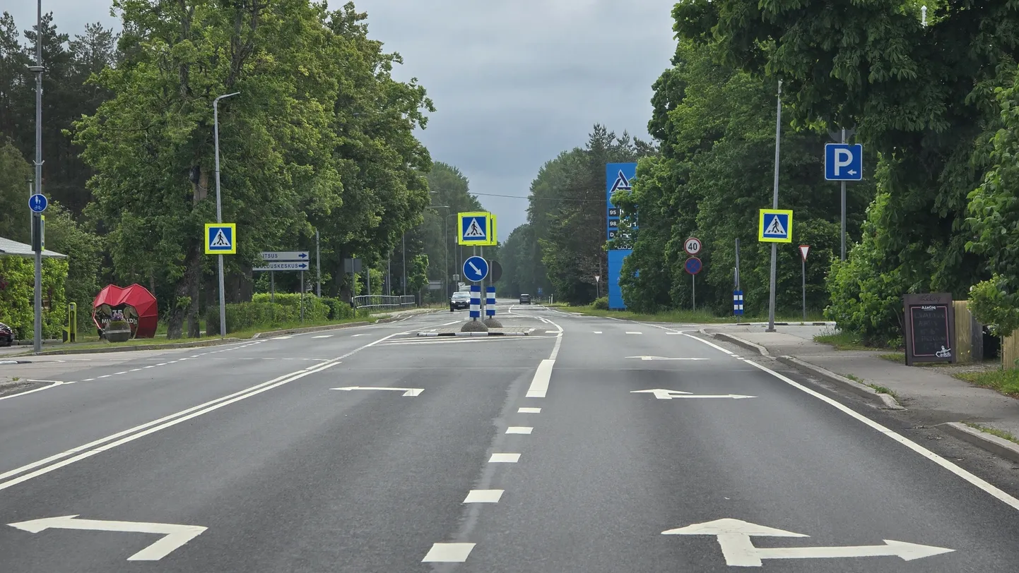 Muhu Liiva kiirusepiirang.