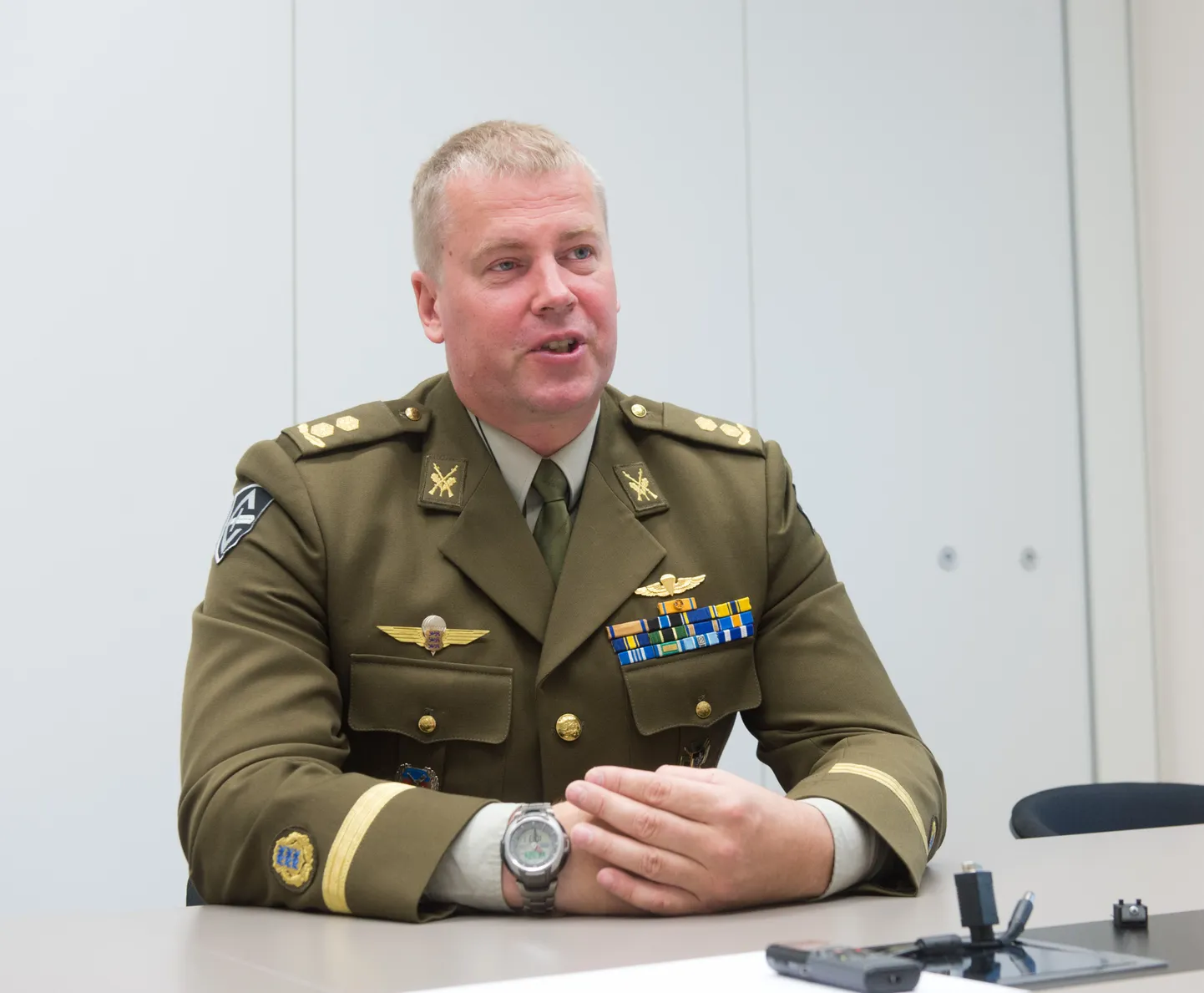 Kolonel Riho Ühtegi.