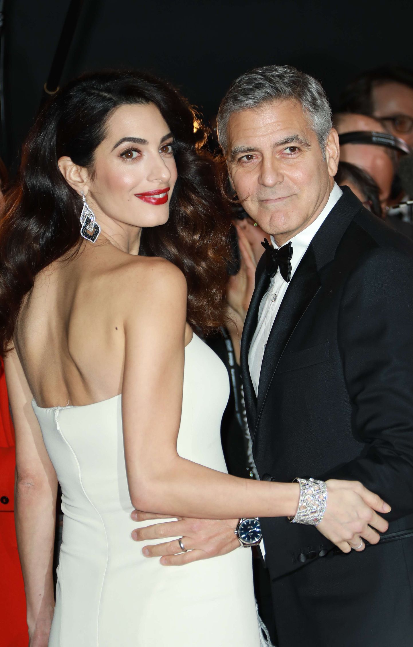 George Clooney ja Amal Clooney. LAURENTVU/SIPA