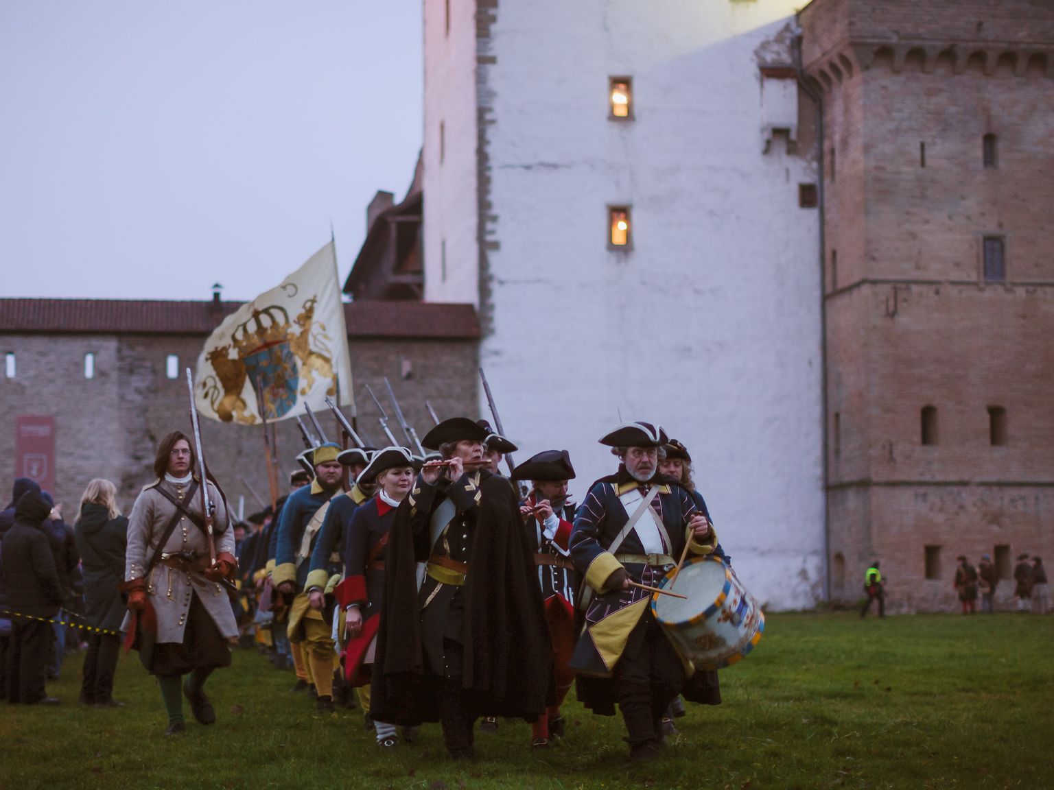 В субботу в Нарвской крепости развернется "Зимняя баталия", исторический фестиваль.