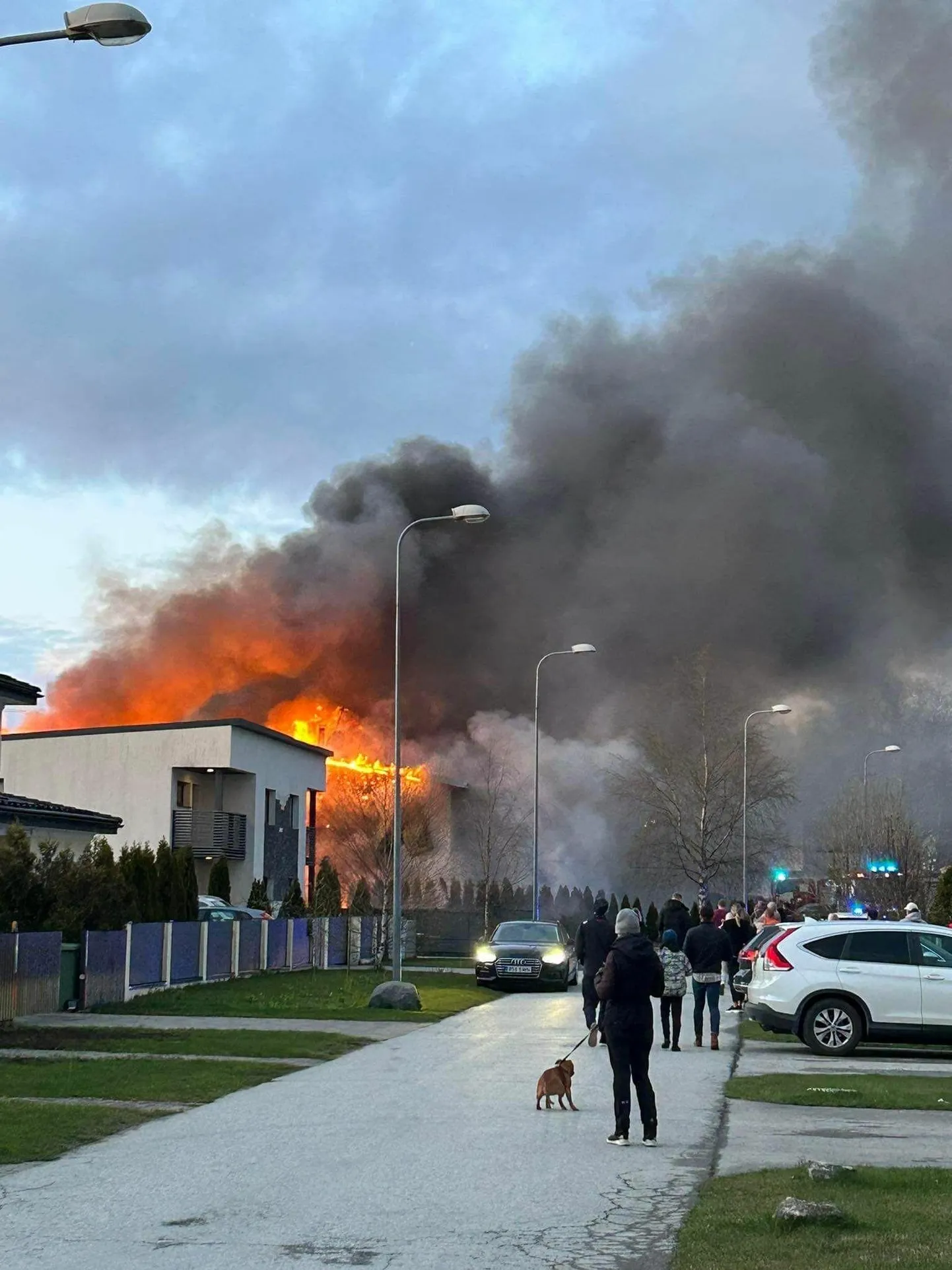 Põleng Haaberstis sai alguse grillimisest.