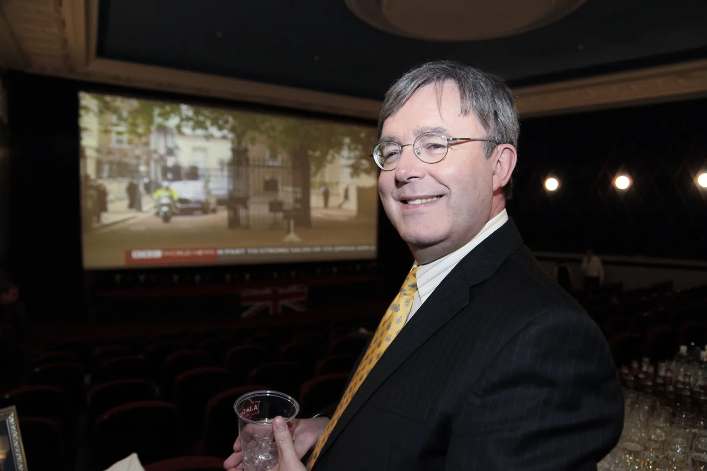 Peter Carter Suurbritannia suursaadikuna Eestis.