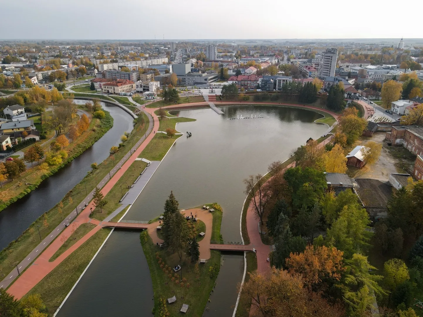Panevėžysi linna vaade.