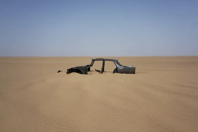 Autovrakk Sahara kõrbes 2018