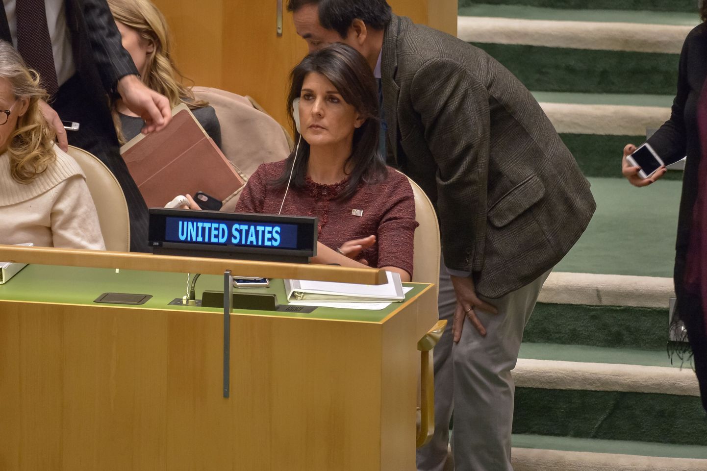 USA esindaja ÜROs Nikki Haley.