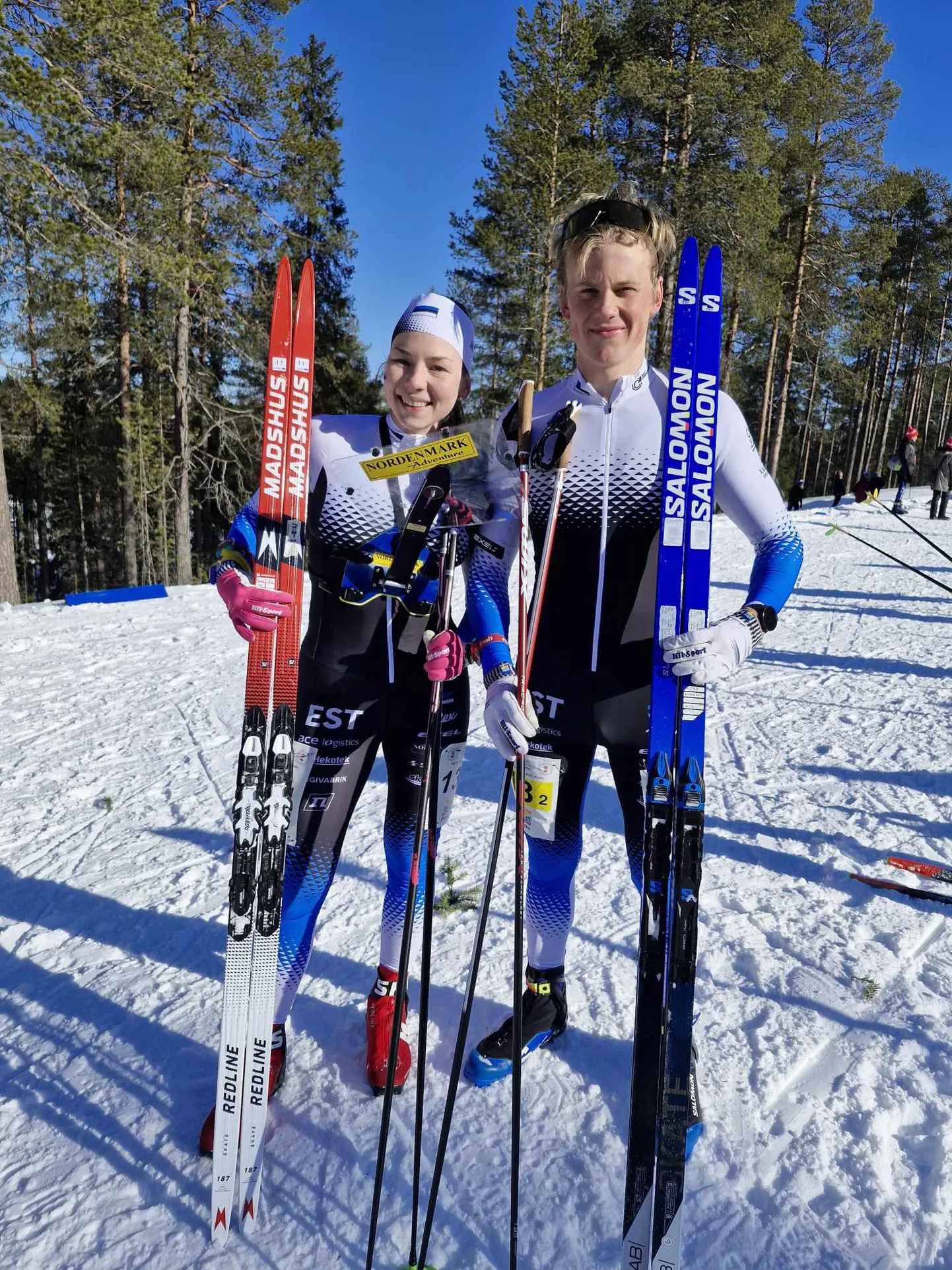 Doris Kudre ja Olle Ilmar Jaama said sprinditeates 4. koha.