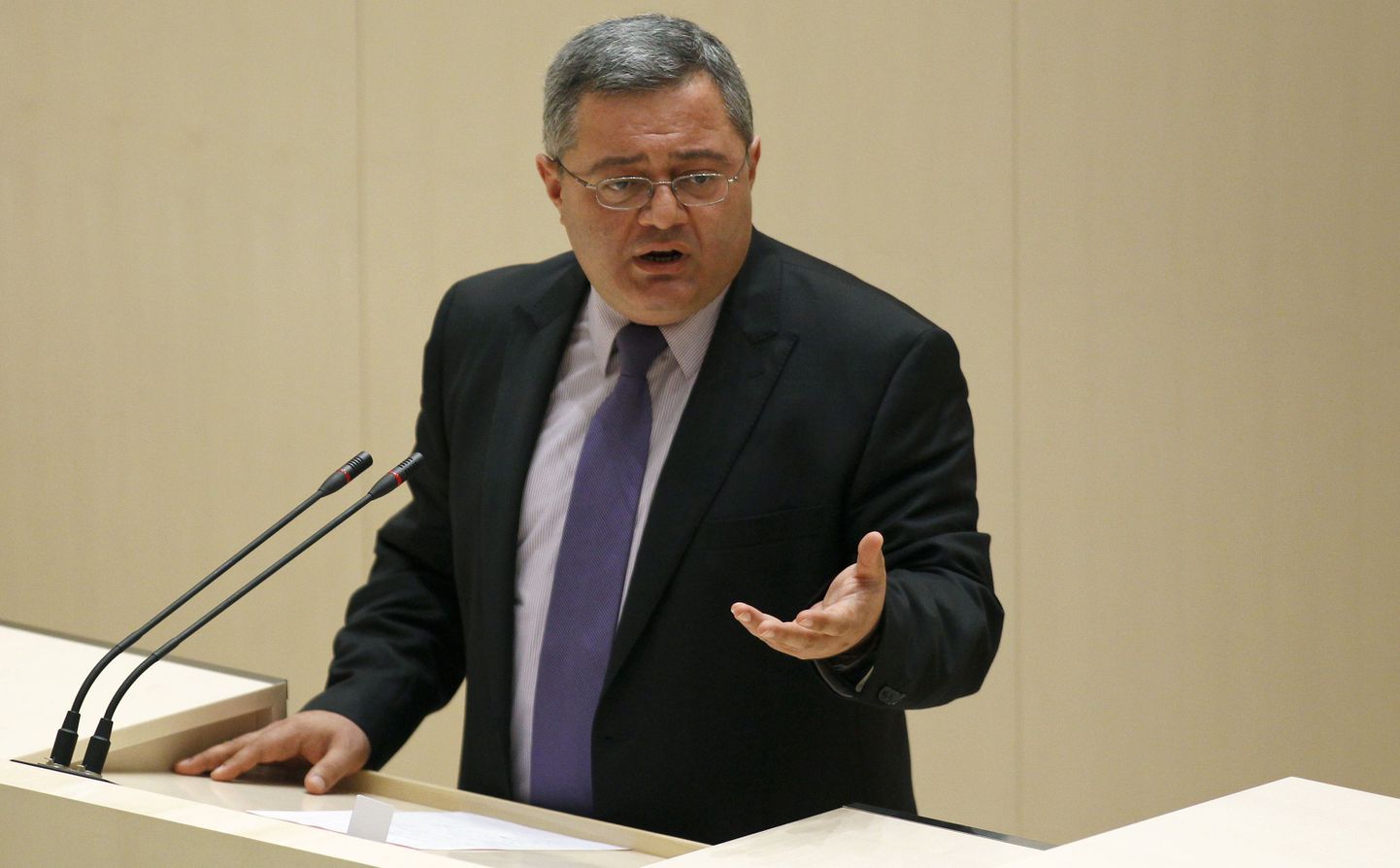 Председатель парламента Грузии Давид Усупашвили.