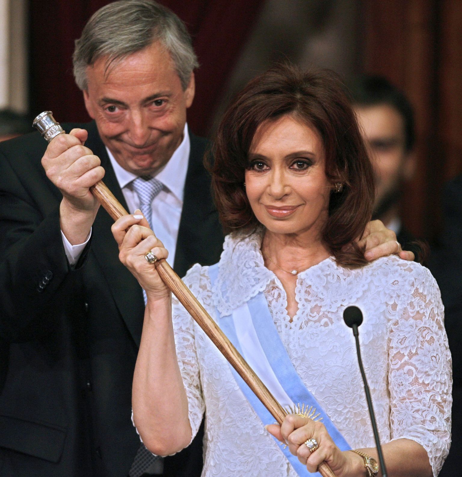 Cristina Fernandez de Kirchner ja Nestor Kirchner
